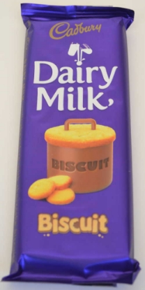 Picture of Cadbury Dairy Milk Biscuit Slab 90g