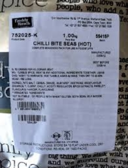 Picture of Freddy Hirsch - Chilli Hot Mix 1kg