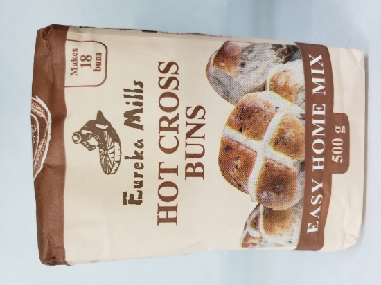 Picture of Eureka Mills Hot Cross Buns 500g